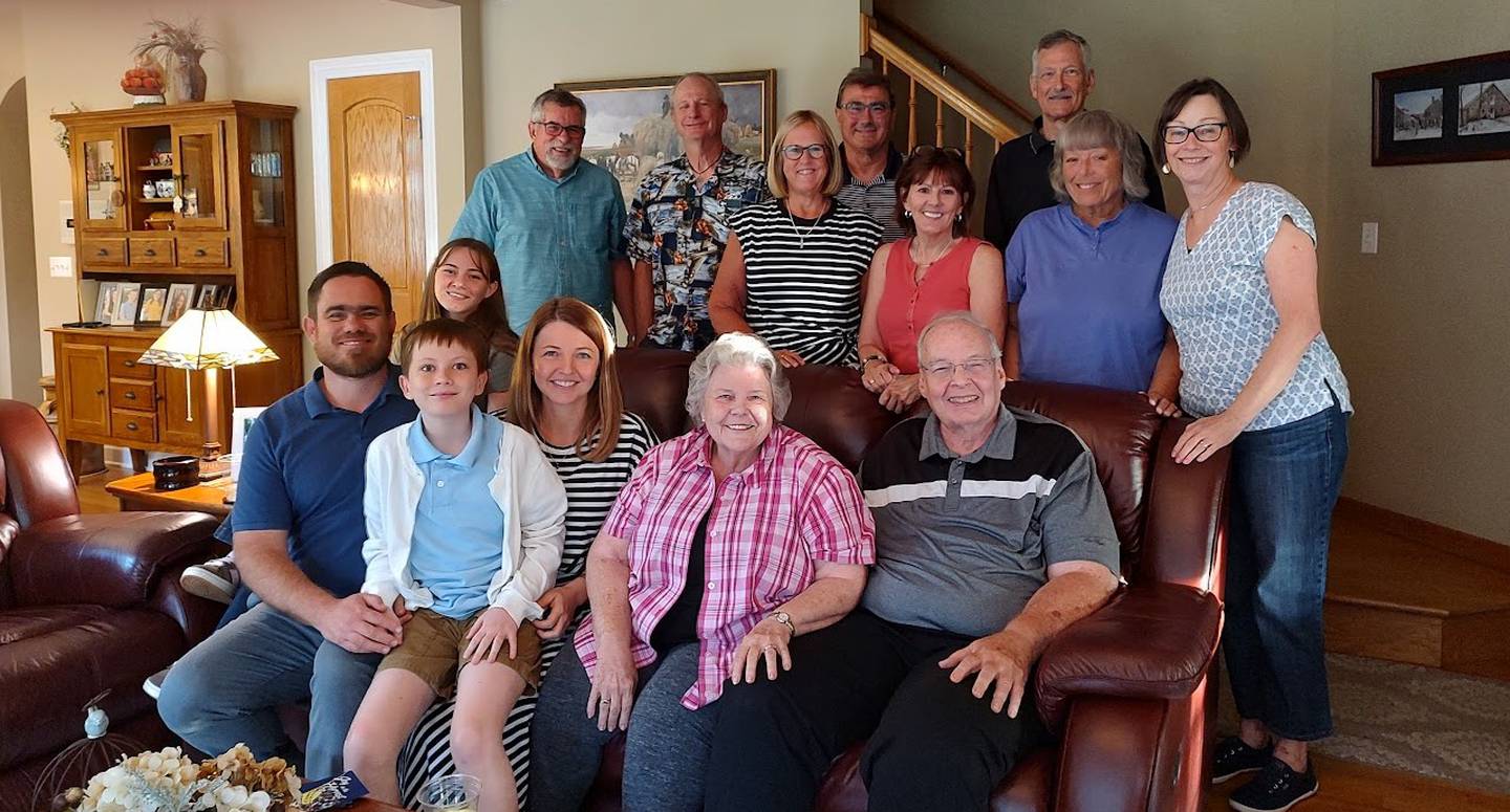 The Plano Methodist Church members Daniel. Eva, John, and Kim Harrison; Claudia and Lowell Wertz; Bill Wykes, Jim O’Connell, Nancy and Jim Love, Lorna Anderson, Jim Charlton, Linda Oleson, and Bonnie Wykes. The members recently heard a presentation from visting missionaries.