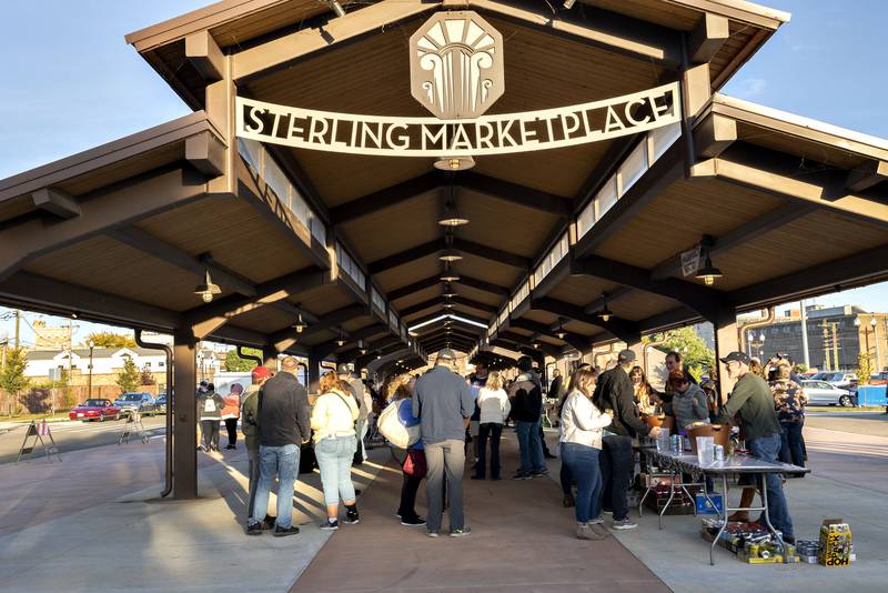 Hops on the Rock was held at the Main Street Pavilion on Saturday, Oct. 8, 2022.