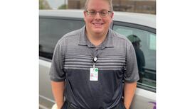 Chris Finch honored as Morris Hospital Fire Starter for November