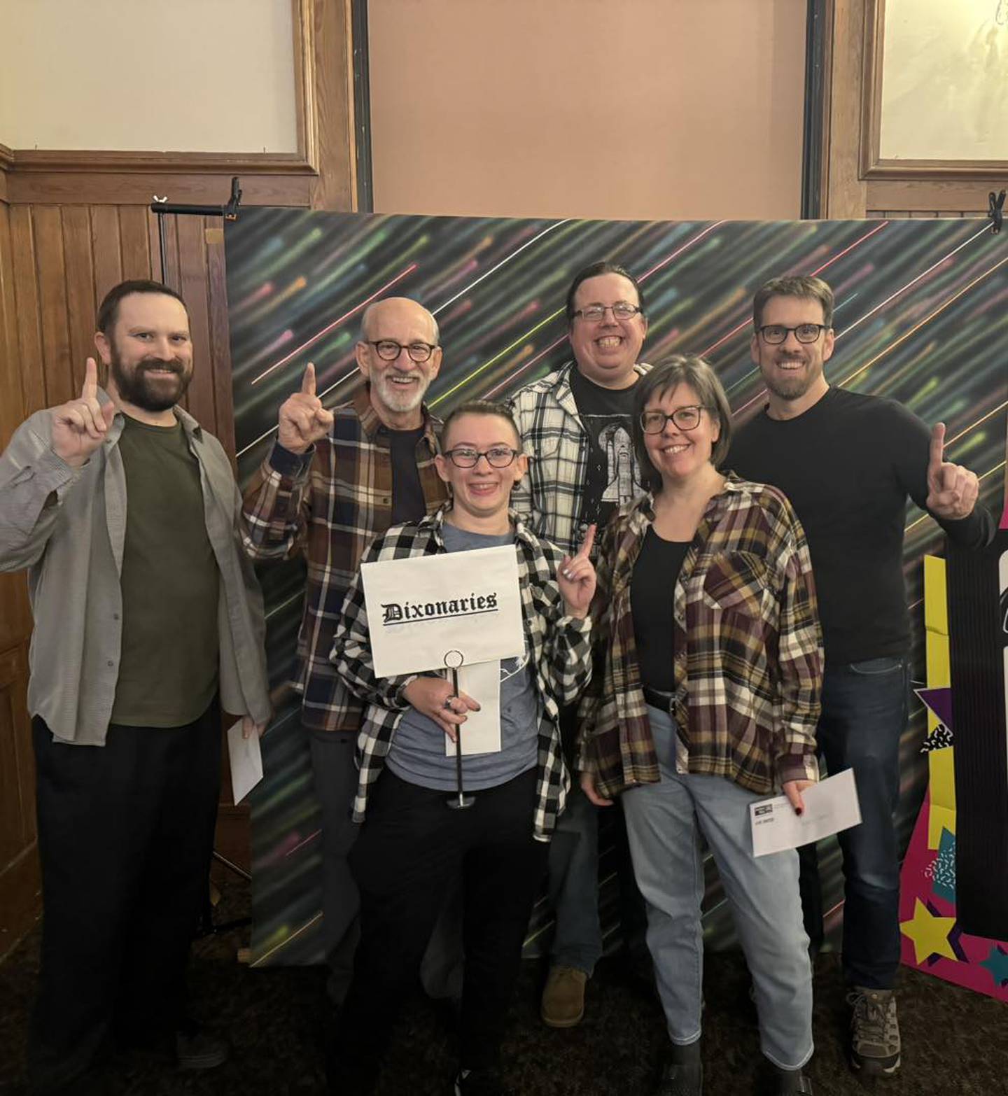 The Dixonaries took first place at United Way of Lee County's trivia night.