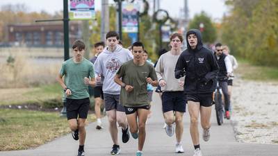Photos: Dixon cross country runners get set for Saturday's state meet