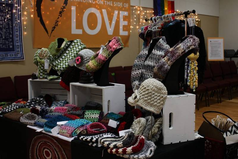 The Unitarian Universalist Congregation of DeKalb's winter farmers market