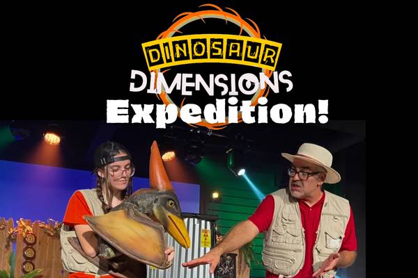 Dinosaur Dimensions Expedition roars into Raue Center for a family adventure