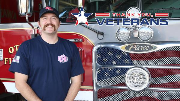 Brian Ksiazak follows family footsteps from Army to Ottawa Fire Dept.