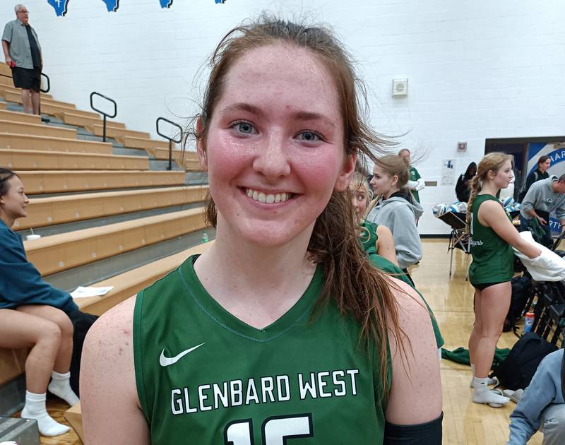 Glenbard West's Breccan Scheck