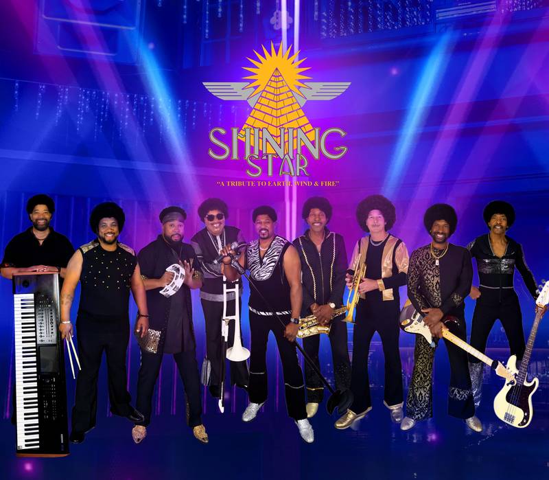 Shining Star ‘A Tribute to Earth, Wind & Fire’ will perform at Hollywood Casino Joliet’s event center Friday, April 24.