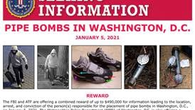 Man accused of planting pipe bombs before Jan. 6 attack on Capitol charged with explosives offense