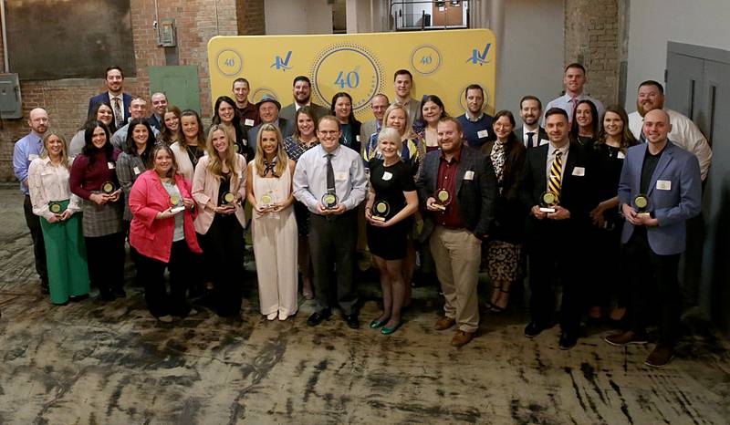 Illinois Valley Chamber of Commerce recognized forty individuals from all across the Illinois Valley and in many different industries on Thursday, Feb. 9, 2023 at Westclox in Peru.