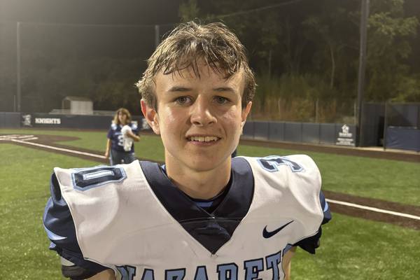 Nazareth, on Billy Harding’s game-winning field goal, edges IC Catholic Prep in CCL/ESCC Green thriller