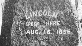 President Lincoln was assassinated 9 years after speaking in Oregon