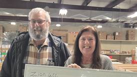 Zion UCC donates $2,500 to Illinois Valley Food Pantry