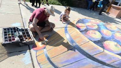First Riverwalk chalk art festival set for McHenry Sunday 