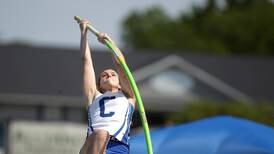 Girls Track and Field: Tia Brennan takes sixth in pole vault for Burlington Central at IHSA state championship