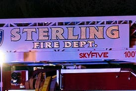 Dog perishes in Sterling house fire, resident taken to hospital for smoke inhalation treatment