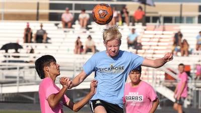 Photos: DeKalb, Sycamore boys soccer meet in summer match