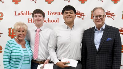 Mikey Hartman, Andy Medina win L-P’s Blow Medal/Pomatto Scholarship
