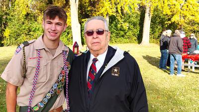 Marsek earns Eagle Scout honors for bench project