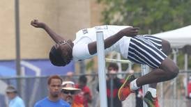 Kaneland’s Freddy Hassan soars to second place in Class 3A high jump for third All-State medal