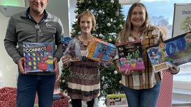 Procter & Gamble employees held a toy drive to donate toys to Grundy County children