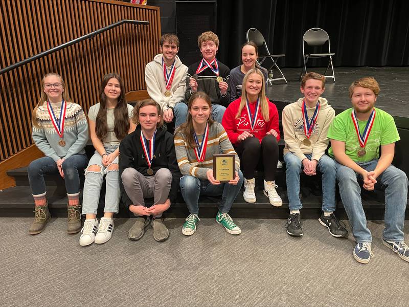 Ottawa High School was one of three schools that won their respective team divisions at the Feb. 3 Illinois Valley Community College Regional Academic Challenge sponsored by Eastern Illinois University.