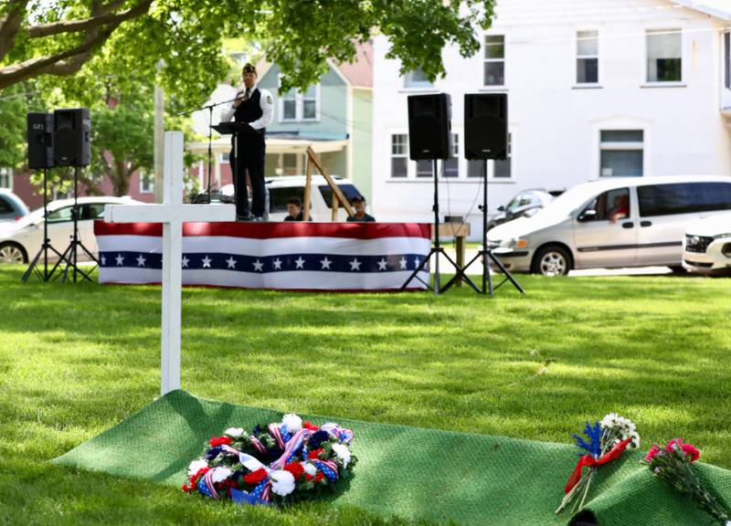 The services were held in downtown Princeton.