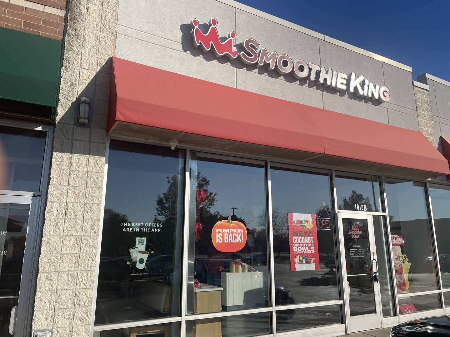 Smoothie King is seen Oct. 21, 2024, at 1015 W. Lincoln Highway in DeKalb.