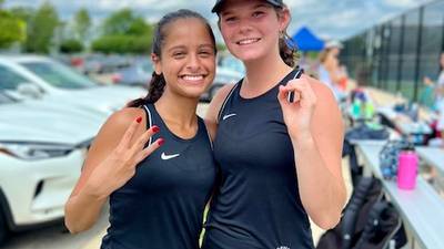 Suburban Life Athletes of the Week: Elen Ryson and Maddie Hoden, St. Francis, tennis, seniors