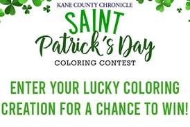 Kane County St. Patrick’s Day Coloring Contest! Chance to win!