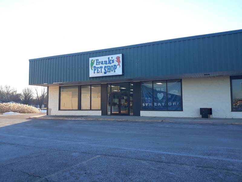 Frank's Pet Shop is moving to Northpoint Plaza in Streator.