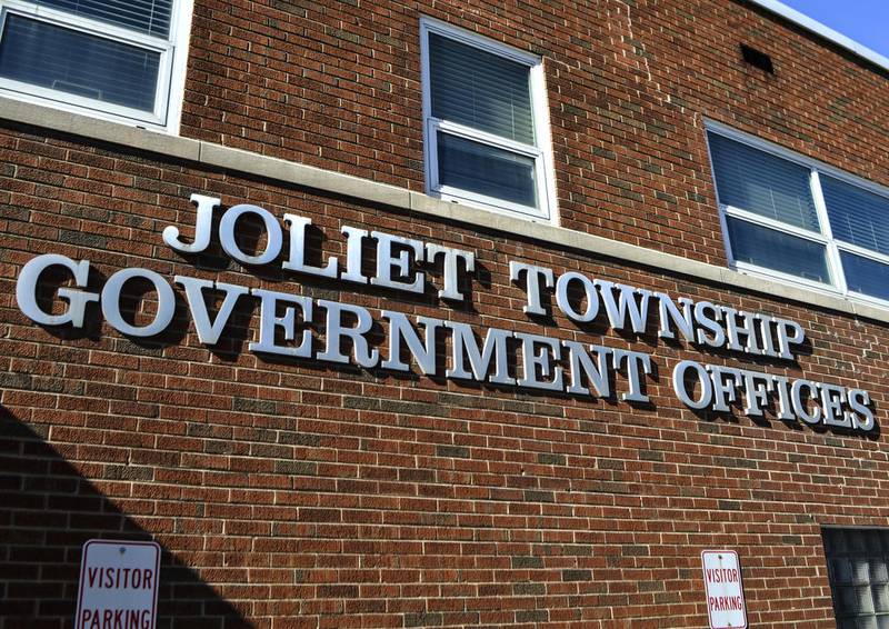 The Joliet Township Government Offices building can be seen Thursday  in Joliet.
