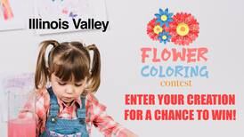 Illinois Valley's Flower Coloring Contest