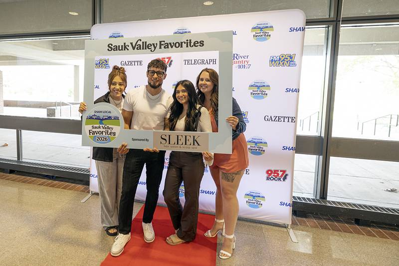 Shaw Local celebrated the winners and nominees of the Sauk Valley Favorites with a dinner and awards ceremony Tuesday, May 12, 2026, at Sauk Valley College.