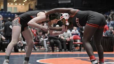 Girls wrestling: Huntley’s Janiah Slaughter finished runner-up at IHSA state tournament