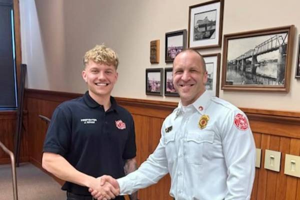 Ottawa Fire Department welcomes new firefighter