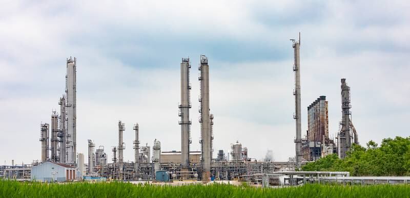 The LyondellBasell plant in Morris.