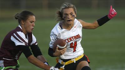 Photos: Crystal Lake Central vs. Prairie Ridge girls flag football