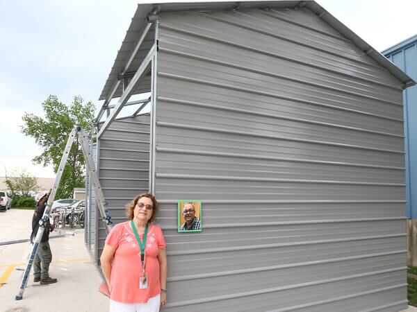 Illinois Valley PADS builds shelter in memory of Bob Rowatt