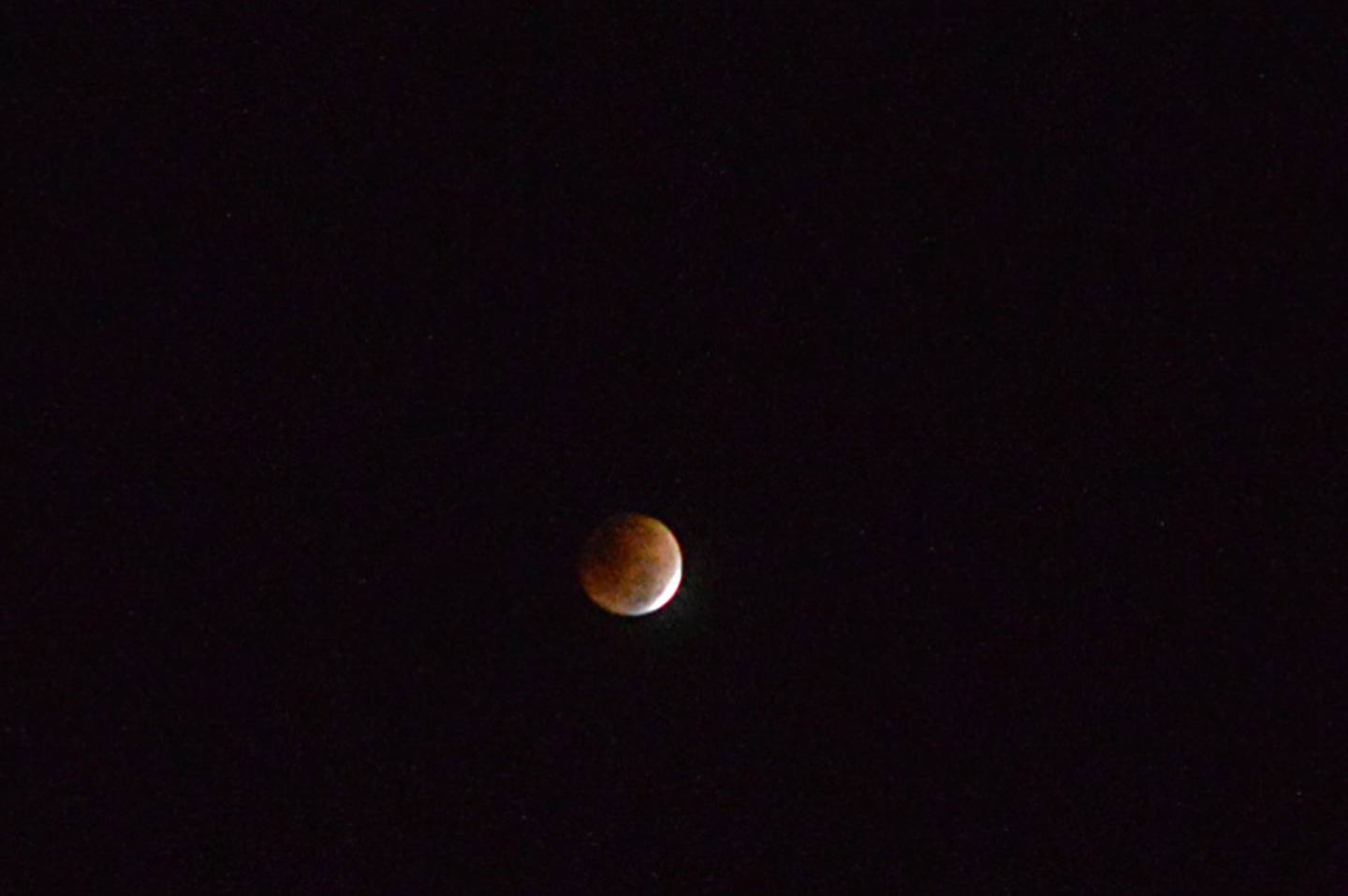 The moon appears red during a total lunar eclipse as seen in the sky over Dixon shortly before 5 a.m. Tuesday, Nov. 8, 2022, as it set in the western sky. The moon passed through the earth's shadow. The eclipse was completely visible over the Pacific and most of North America. It is the second blood moon this calendar year; the other was in mid-May. The next one will be March 14, 2025. A November full moon carries the moniker "beaver moon," according to the Old Farmer's Almanac, because European settlers and native peoples of the eastern seaboard set their beaver traps by its appearance.