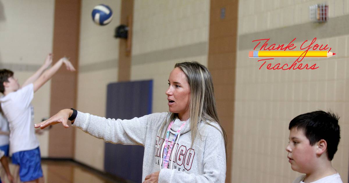 Geneva middle school PE teacher emphasizes fitness, fun while encouraging students to try new things