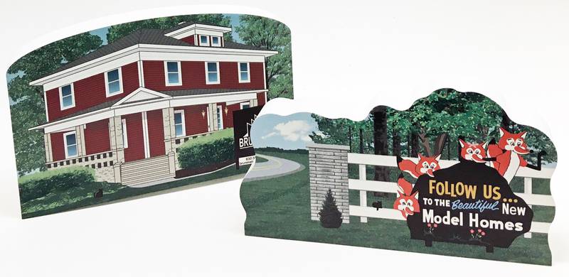 This holiday season, the museum store at Oswego’s Little White School Museum is featuring a variety of community-themed gifts, from publications on local history to collectible Oswego-marked pottery and Cat’s Meow architectural miniatures depicting local landmarks.