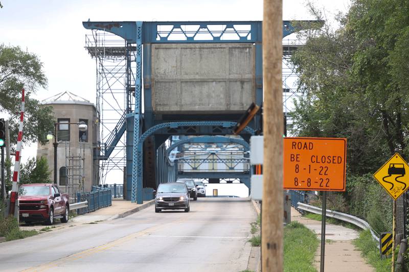 McDonough Street Bridge. Wednesday, July 27, 2022 in Joliet.