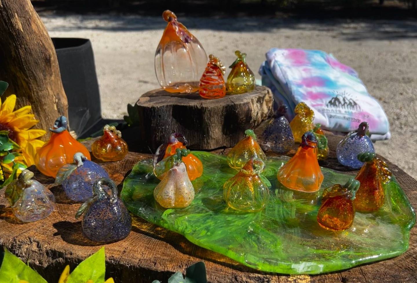 Glass blowing art piece created by artist Conner Strehl