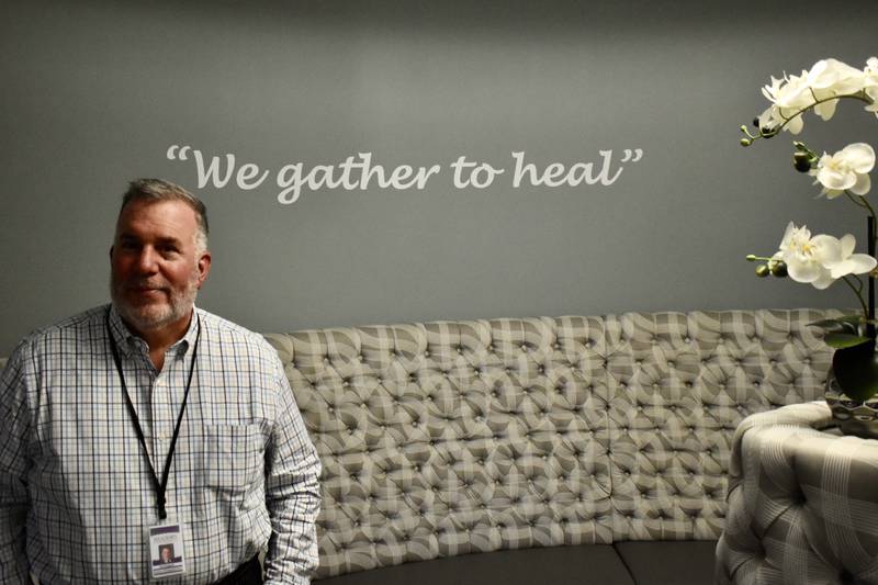 Tom Delegatto, director of the Meadows Outpatient Center in Downers Grove, opened the facility in November.