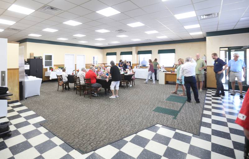 A view inside the Voluntary Action Center on Wednesday, Aug. 13, 2025 in the former Peru Pizza House downtown Peru. VAC is a nonprofit organization committed to serving La Salle, Bureau and Putnam counties through essential programs such as Meals on Wheels and congregate dining.