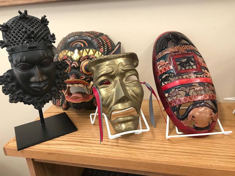 The collection is from Local Resident John Shimkus who previously displayed Hennepin Steel Mill and Star Union Collections in the Hennepin and Peru libraries.