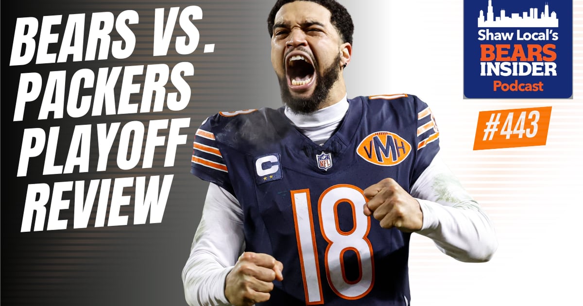 Bears Insider Podcast Episode 443: Chicago Bears stun Green Bay Packers in NFL Wild Card