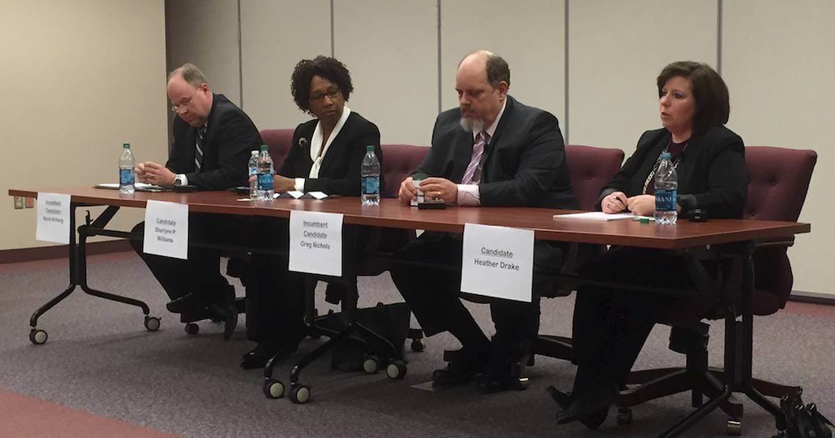 Candidates for Plainfield District 202 board answer questions at forum