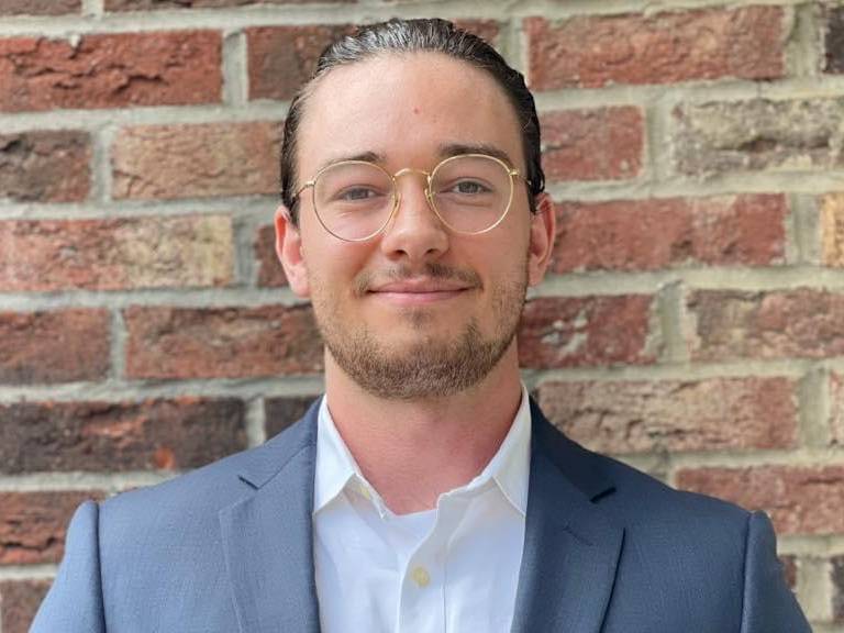 Evan Lenzen, a native of Woodstock, went to Ukraine in October 2021 on a Fulbright scholarship and was evacuated to Warsaw when the war began. Lenzen is now assisting Ukrainian refugees who fled to Poland.