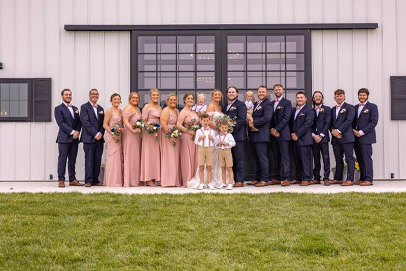 Ashley (Slack) Henson said what she most treasured about her wedding day was sharing it with all of her favorite people.