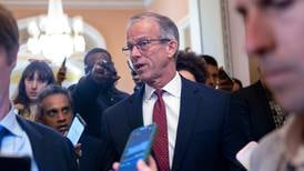 Senate Republicans head to the White House in a show of unity as the shutdown enters its fourth week
